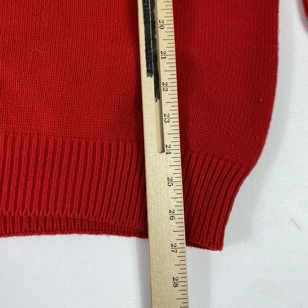 Vintage The RainSweater Sweater Mens Large Red Gull Lake Country Club Golf